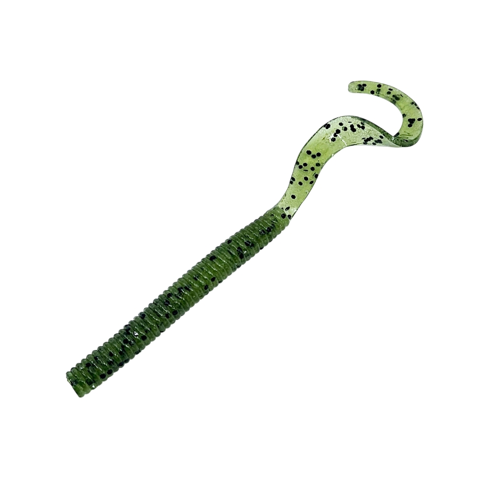 캣츠크로우 컬리테일 C테일 배스웜 광어 선상 캐스팅 027 워터멜론, 10cm(4인치) - 상세 이미지 2