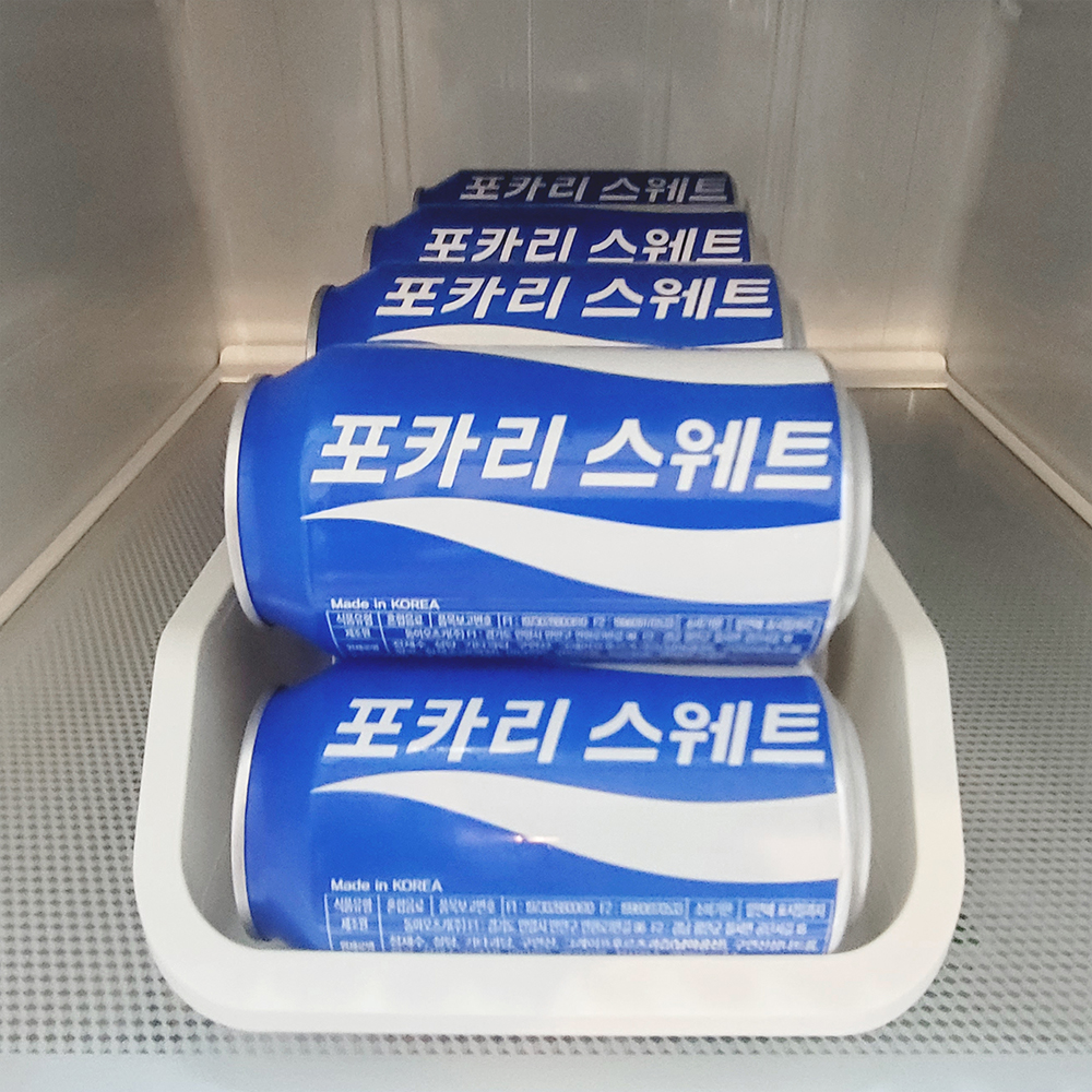 자동 캔 음료 디스펜서 냉장고 정리 트레이 캔맥주 음료수 - 상세 이미지 2