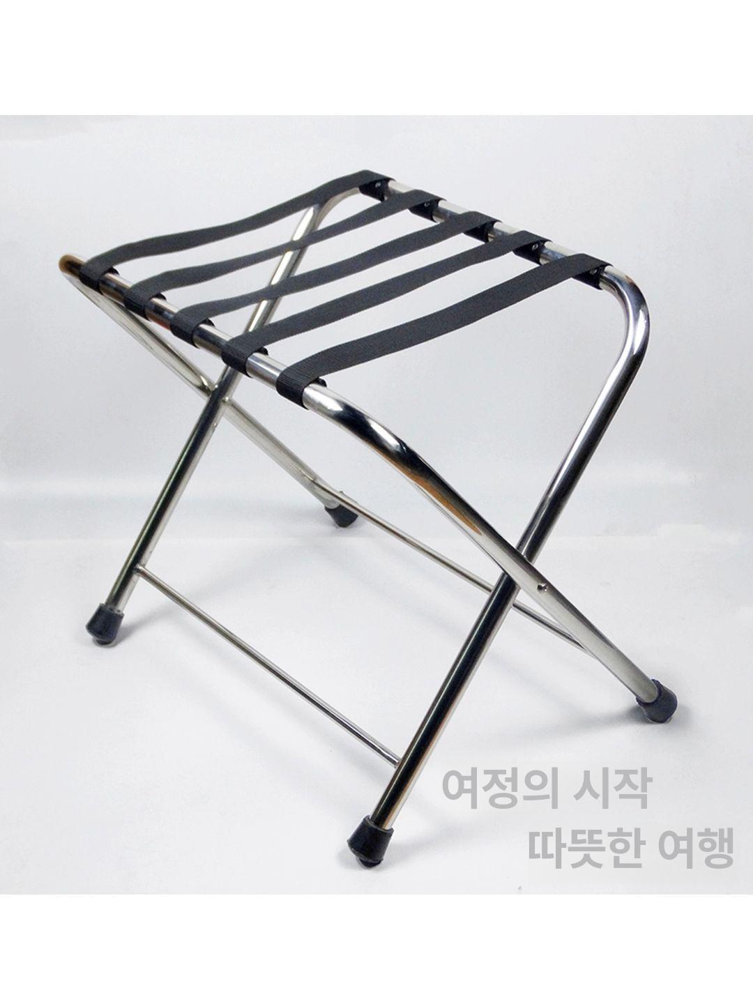 접이식 펜션 거치대 랙 캐리어랙 러기지 가방 수하물 호텔 A형 60x42x50cm - 상세 이미지 3