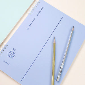 [SET] 뮤니드 스프링 좌철 2분할 5mm 그리드 노트 4권 세트 실사용 후기 | 효과 있을까? - 상품 이미지 1