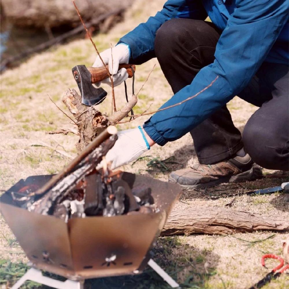 숯불 가정용 야외 모닥불 화덕 간단한 화로대 숯불화로대 숯불그릴 숯불화로 캠핑화로대 그릴 - 상세 이미지 3
