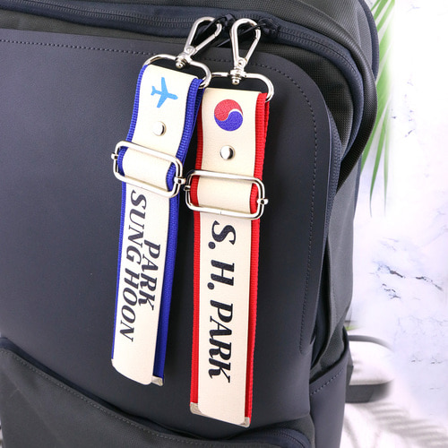 골프 플리레더 네임택 캐디백 여행가방 커스텀 단체제작 L사이즈 이미지 7