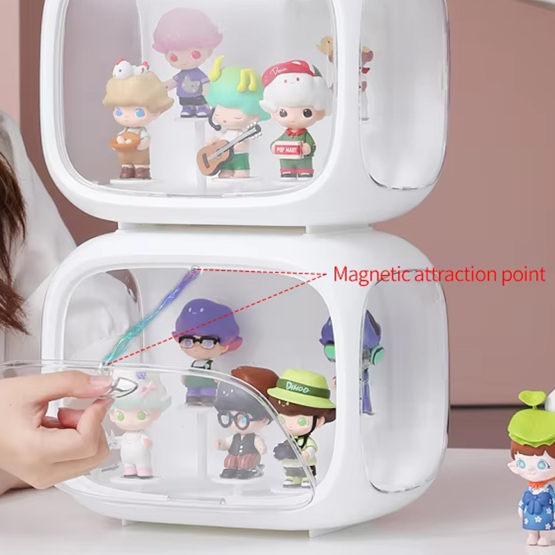 피규어장식장 인형 키링 보관함 정리함 케이스 뷰피