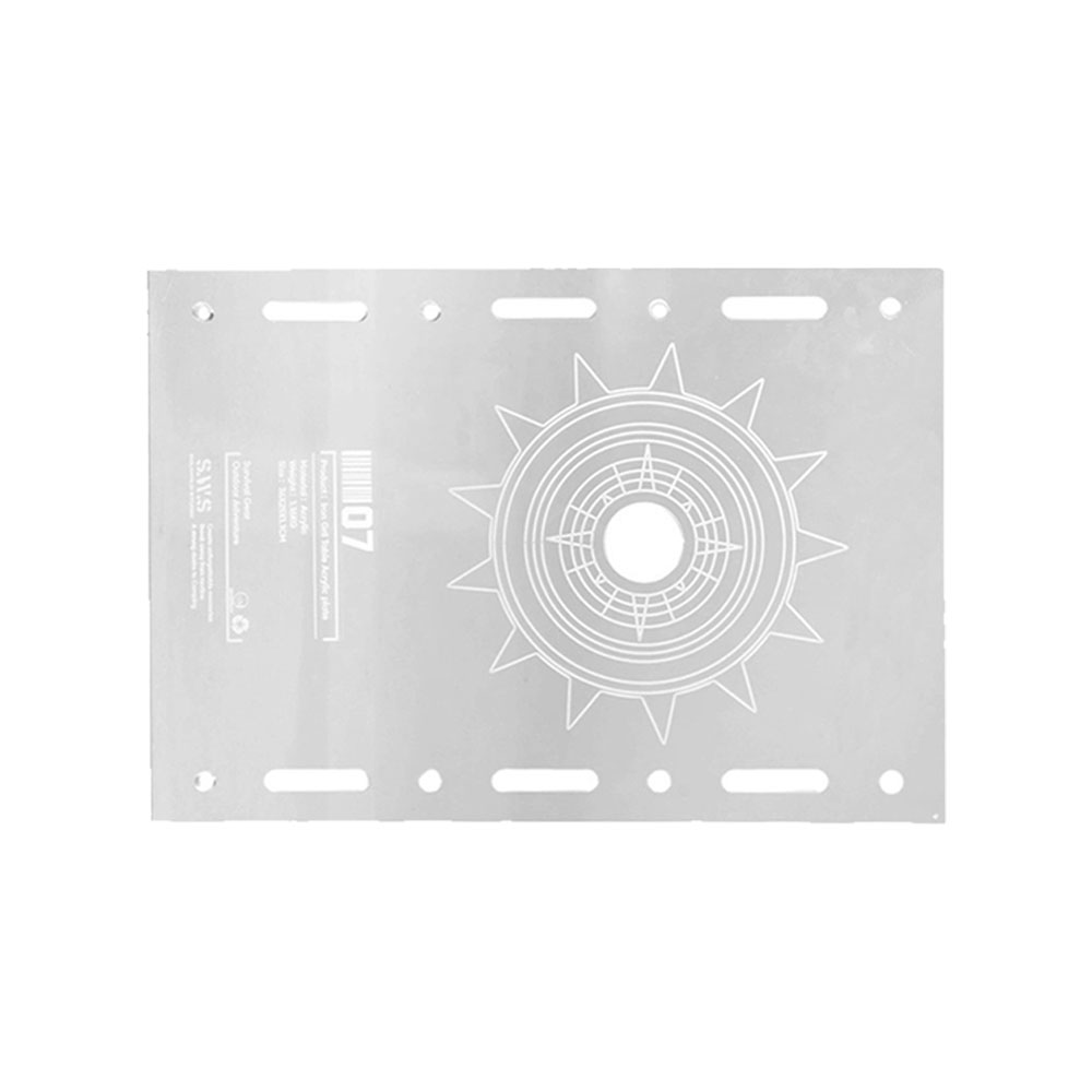 IGT 캠핑 테이블 아크릴 상판 커버 투명 호환 사이드 랜턴 유닛 M 이미지 4