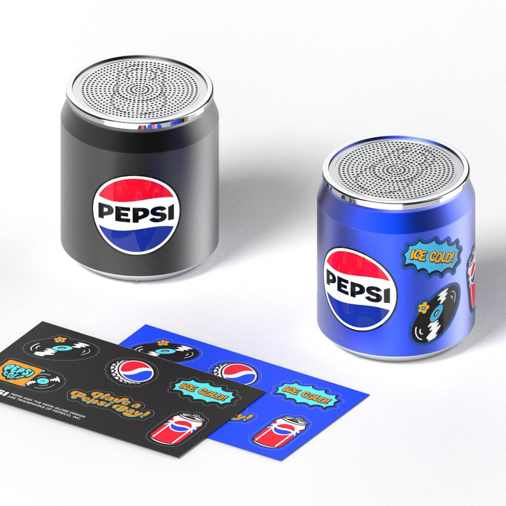 펩시 무선 블루투스 스피커 휴대용 미니 캠핑스피커 - 상세 이미지 3