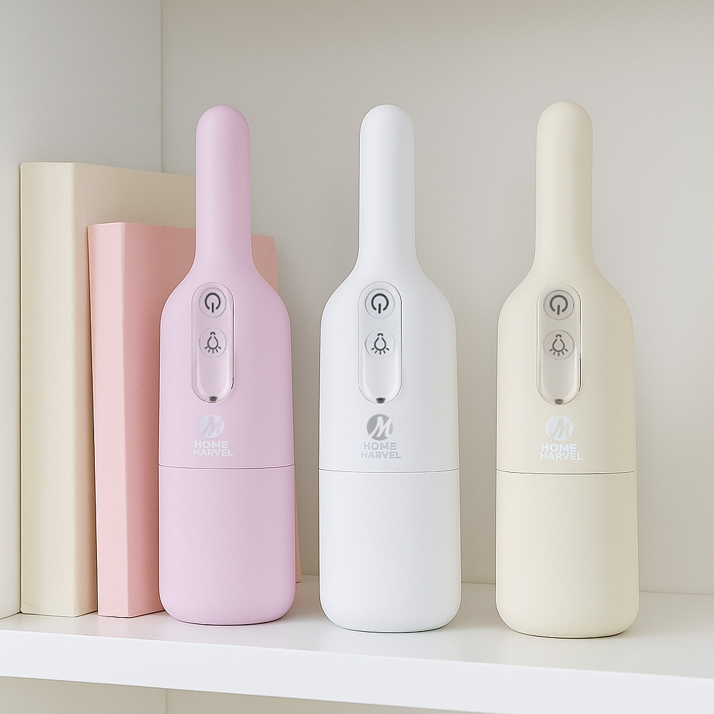 홈마블 560g 가벼운 무선 미니청소기 핸디 소형 머리카락 자취방 원룸 청소기 창틀 틈새 - 상품 이미지