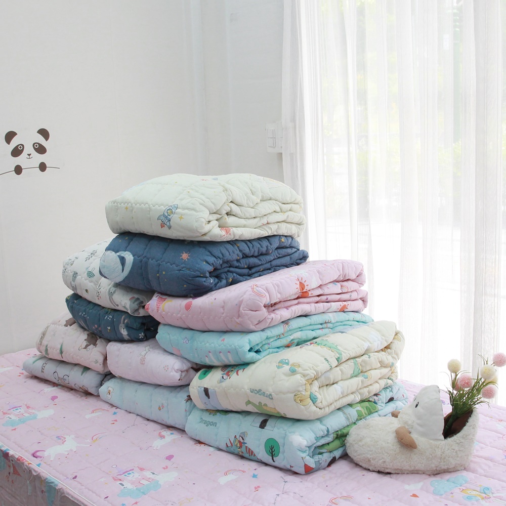어린이 모달100 누빔 침대 매트리스 커버 6종, 키즈베어 SS