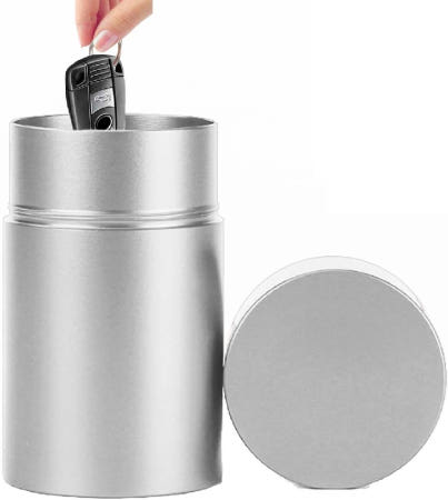 [해외]MOCUN S사이즈 알루미늄 캔 전파 차단케이스 스마트 키상자 릴레이 공격방지 차량 도난 상품 스키밍