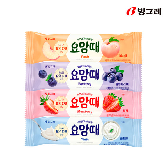 빙그레 요맘때 딸기바 10개 + 10개 요거트 아이스크림 외 택 1