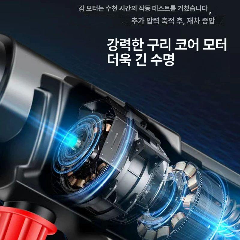 고압세차기 휴대용 무선 고압세척기 고급형 세차건 충전식 마키타형 5셀 21v 리튬 배터리 - 상세 이미지 4