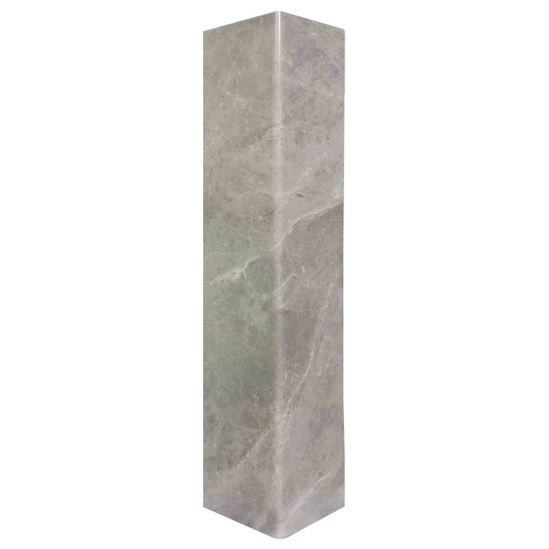 가스밸브 가리개 PVC 대리석 코너 가드 인테리어 U자 광택 화이트 사이즈 맞춤 L형 6x6cm - 상품 이미지