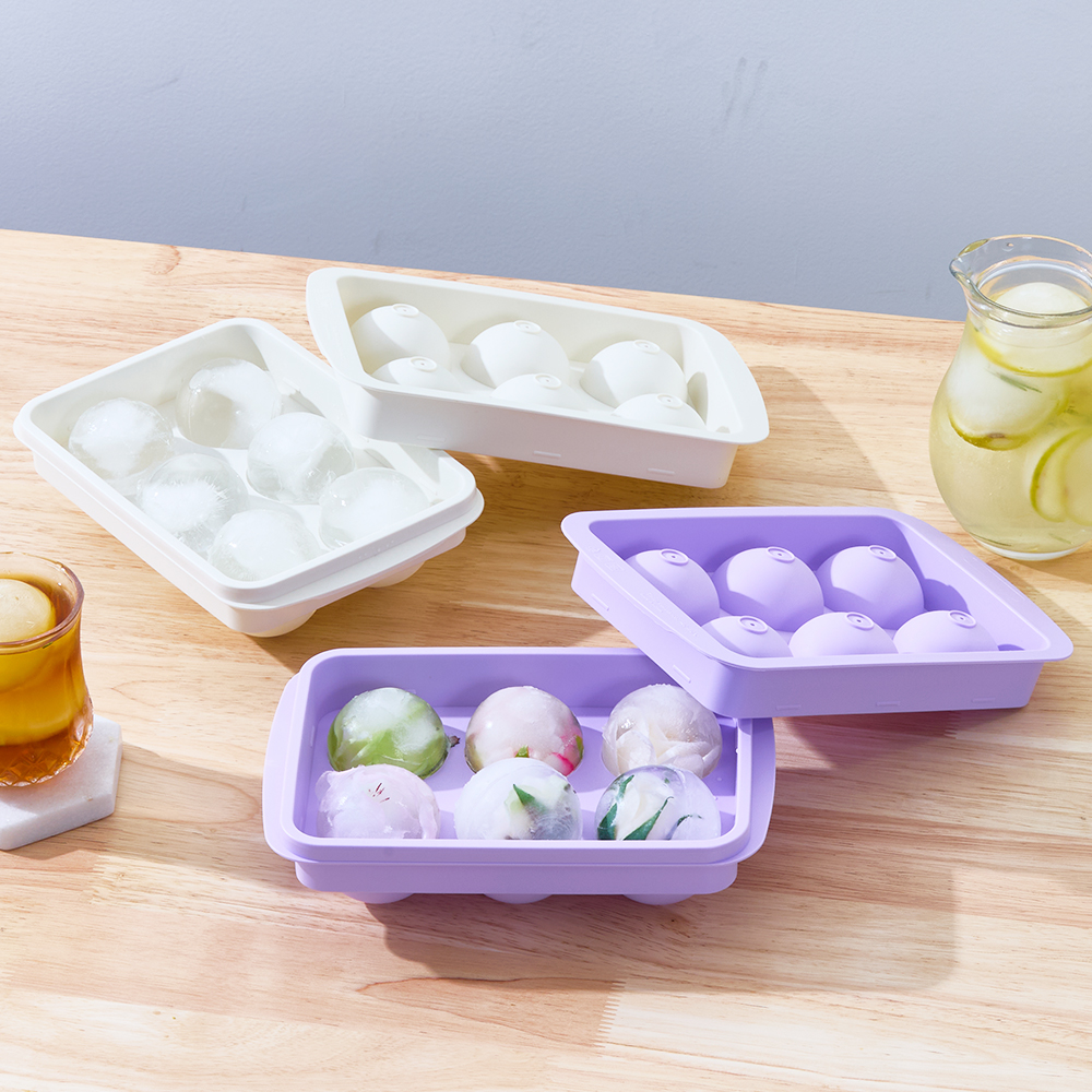 이지앤프리 파인 프리미엄 아이스볼 6구 얼음트레이 2P 세트