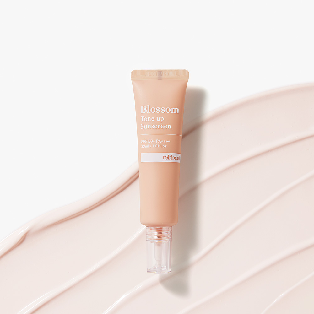 리블로셀 블로썸 톤업 선크림 30ml SPF50+ PA++++ 핑크톤업 미백기능성 보송 베이스 - 메인 이미지