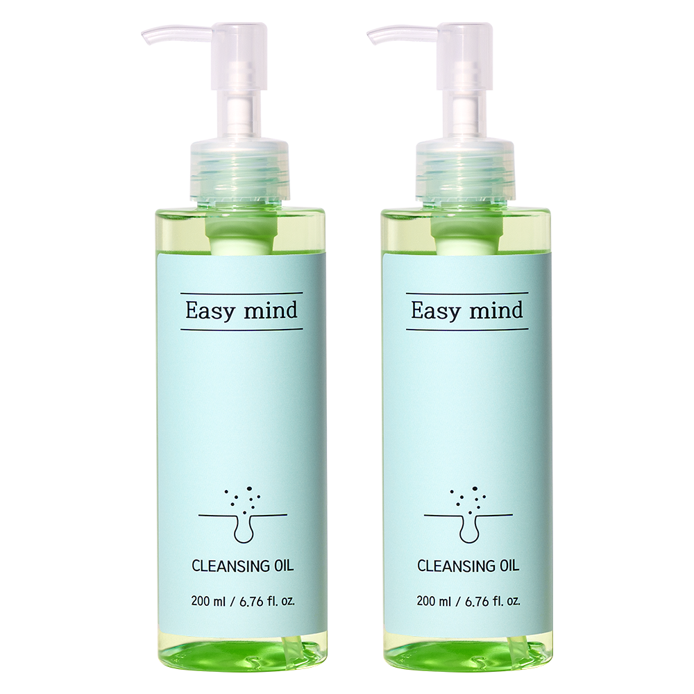 [1+1]이지마인드 블랙헤드 아웃 비건 클렌징오일 200ml 화이트헤드 미세먼지 피지 제거 - 상품 이미지