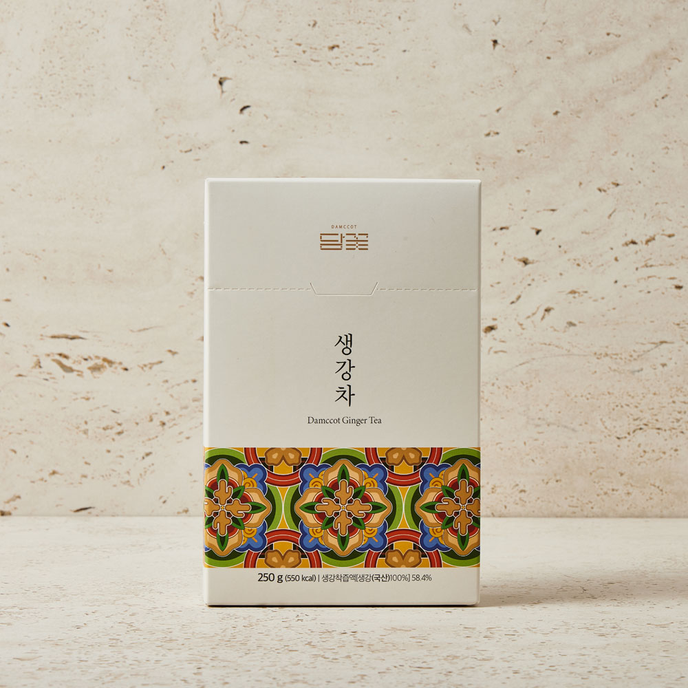 담꽃 국산 생강차 생강청 진저티 스틱형 250g, 1개