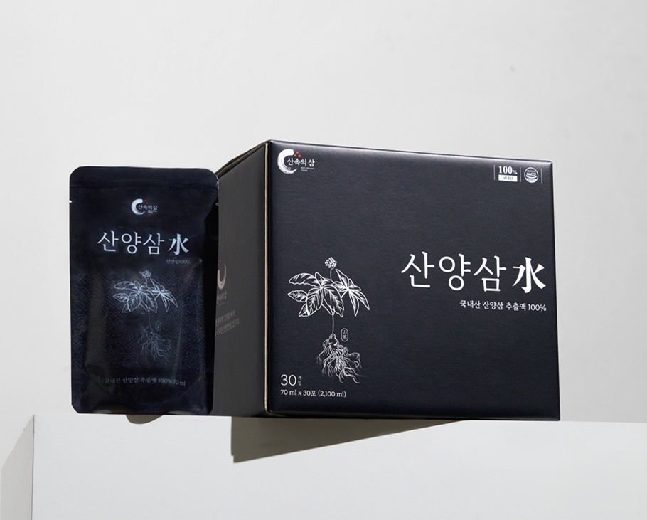 산속의삼 산양삼수 70ml x 30포 - 상세 이미지 3