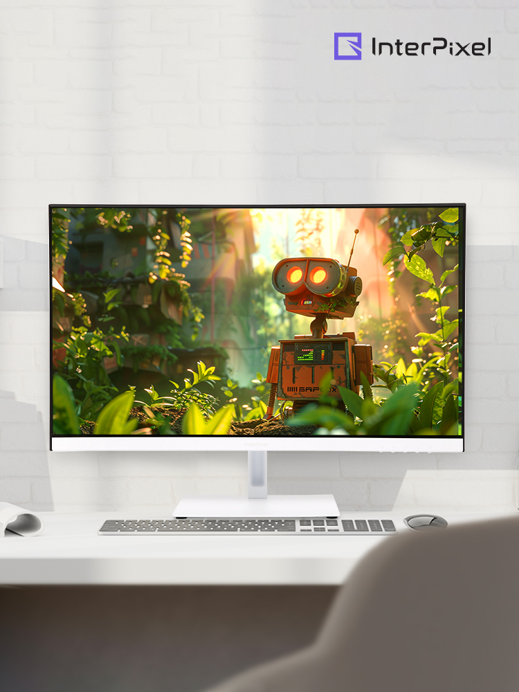 [신제품] 인터픽셀 IPQ2726 QHD IPS 100Hz 화이트 컴퓨터 모니터 68~69cm(27인치), 무결점 이미지 2