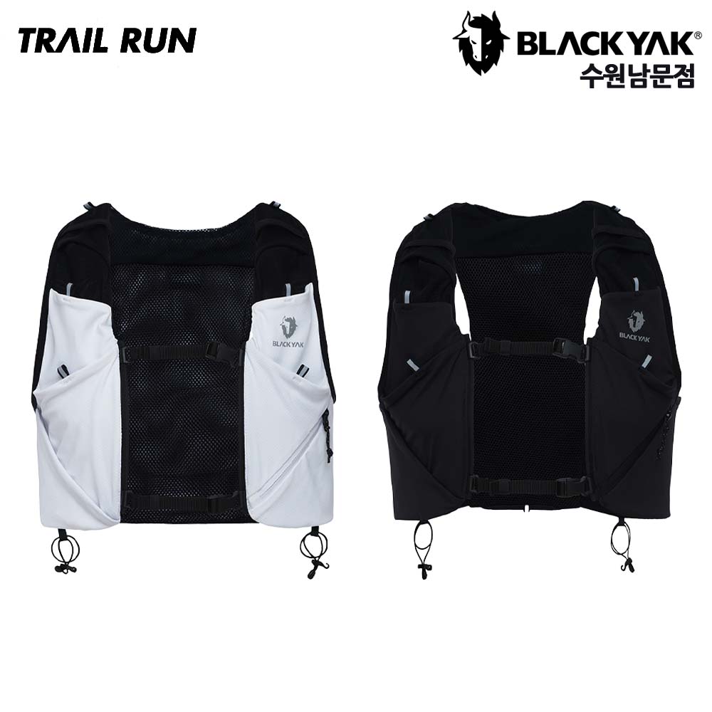 블랙야크 공용 물병 포켓 조끼형 배낭 등산 레저 가방 트레일러닝 베스트 대쉬5 - 메인 이미지