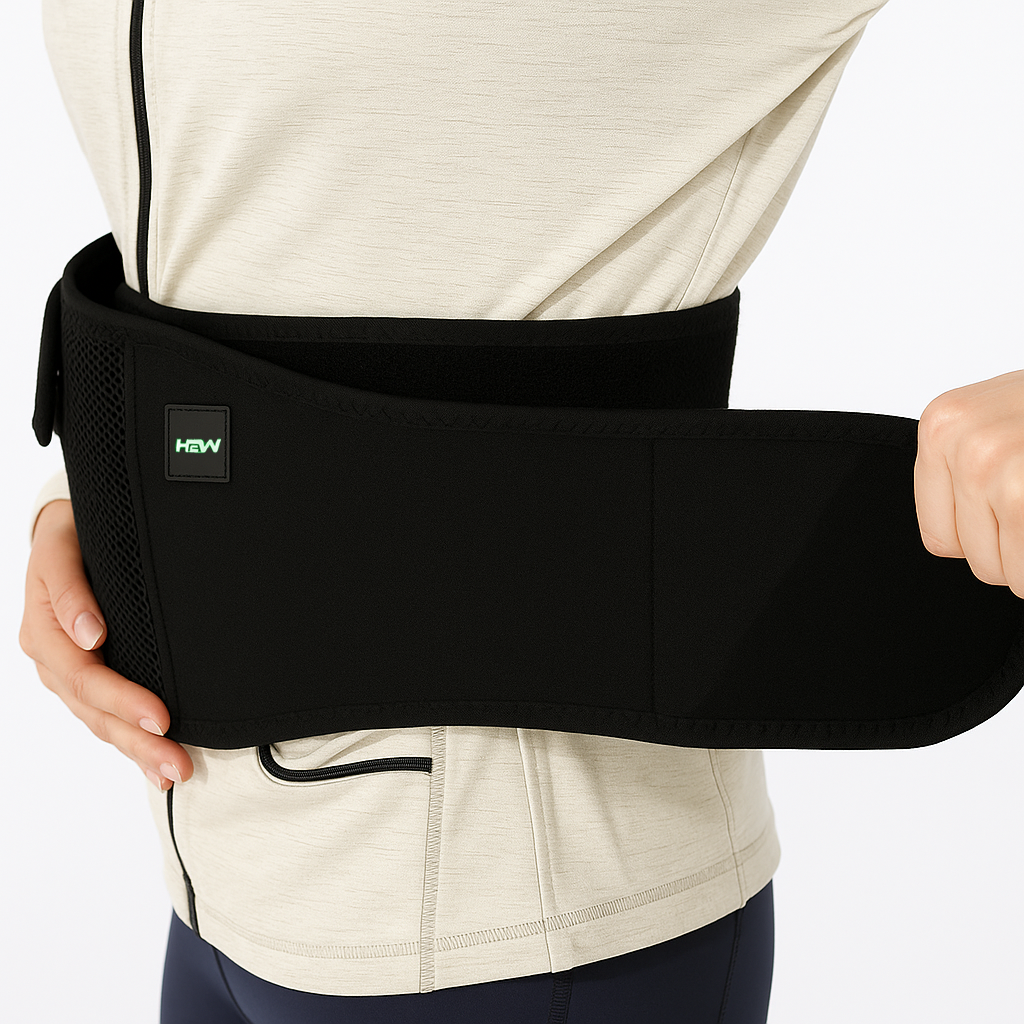 히트2웨어 원적외선 무선 허리 배 복부 온열 찜질기 발열 복대 휴대용 온열기 벨트 생리통