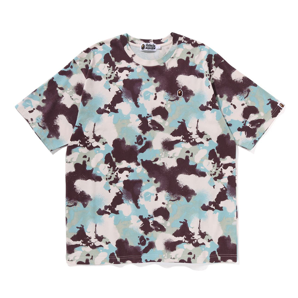 베이프 반팔티 MAP CAMO APE HEAD ONE POINT RELAXED FIT TEE 1L30-109-001 - 상세 이미지 5