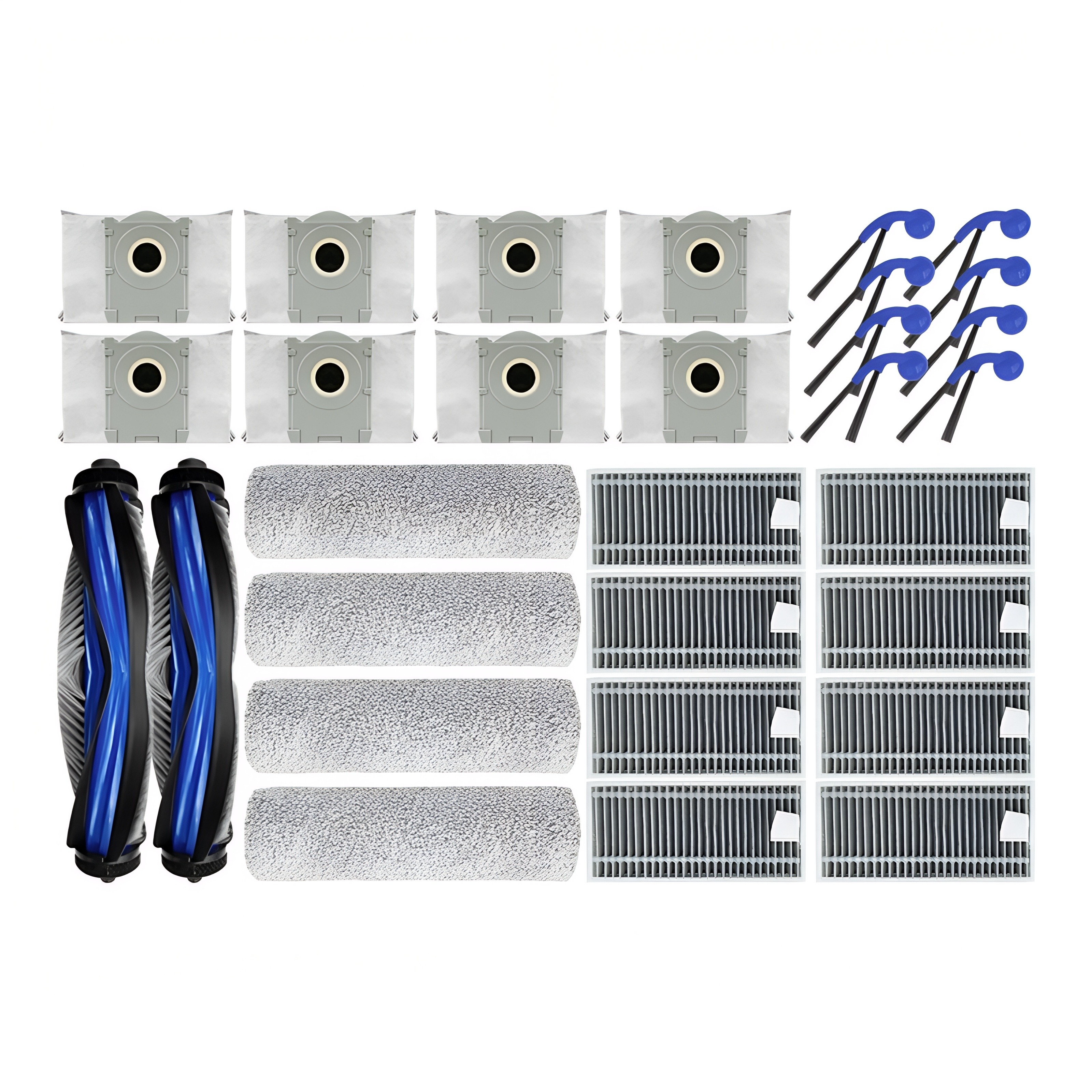 [호환] 에코백스 T80 옴니 소모품 물걸레 더스트백 필터 브러시 제이상점 1년 패키지