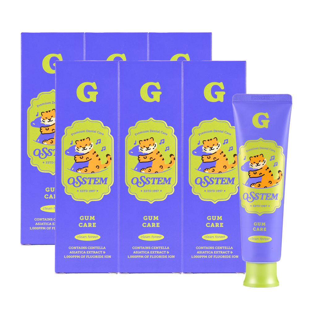 오스템 G 잇몸케어 치약 120g, 6개