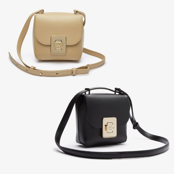 [LACOSTE] 라코스테 정품 여성 아멜리아 메탈 턴락 미니 크로스백 (NF3673M) - 상품 이미지