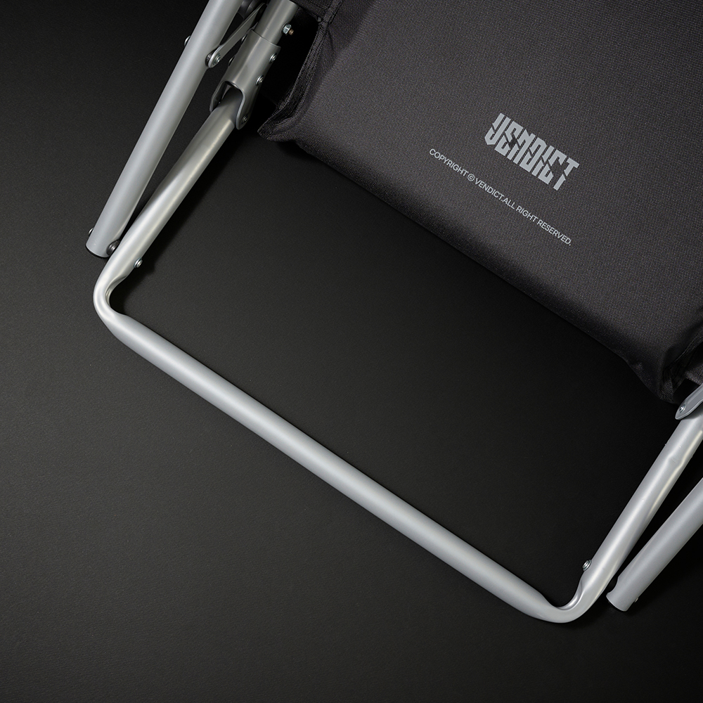 벤딕트 그라운드 체어 캠핑의자 릴렉스 휴대용 의자 경량 등받이 접이식 좌식 페스티벌 더폴드