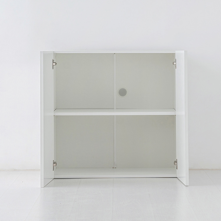 피크 2문 낮은수납장 템바 화이트 795X415X780MM, 2단, 화이트 8887.0698 - 상세 이미지 5