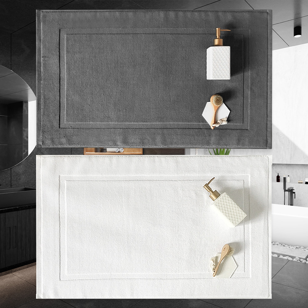 고중량 순면 화장실 욕실 호텔 발 수건 매트 타올 M