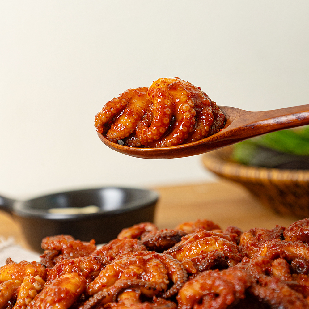 바다우체국 매운쭈꾸미볶음 300g 양념쭈꾸미 밀키트 캠핑음식 술안주 - 상세 이미지 2