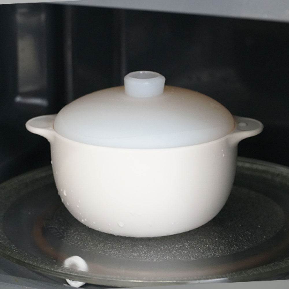 실리콘 계란찜기 전자렌지 에그쿠커 1인용 간편 요리 다용도 찜기 에그찜기 소형 계란찜용기 S - 상세 이미지 4