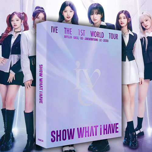 아이브 앨범 월드투어 SHOW WHAT I HAVE 콘서트 DVD 디브이디 포카 굿즈 - 메인 이미지