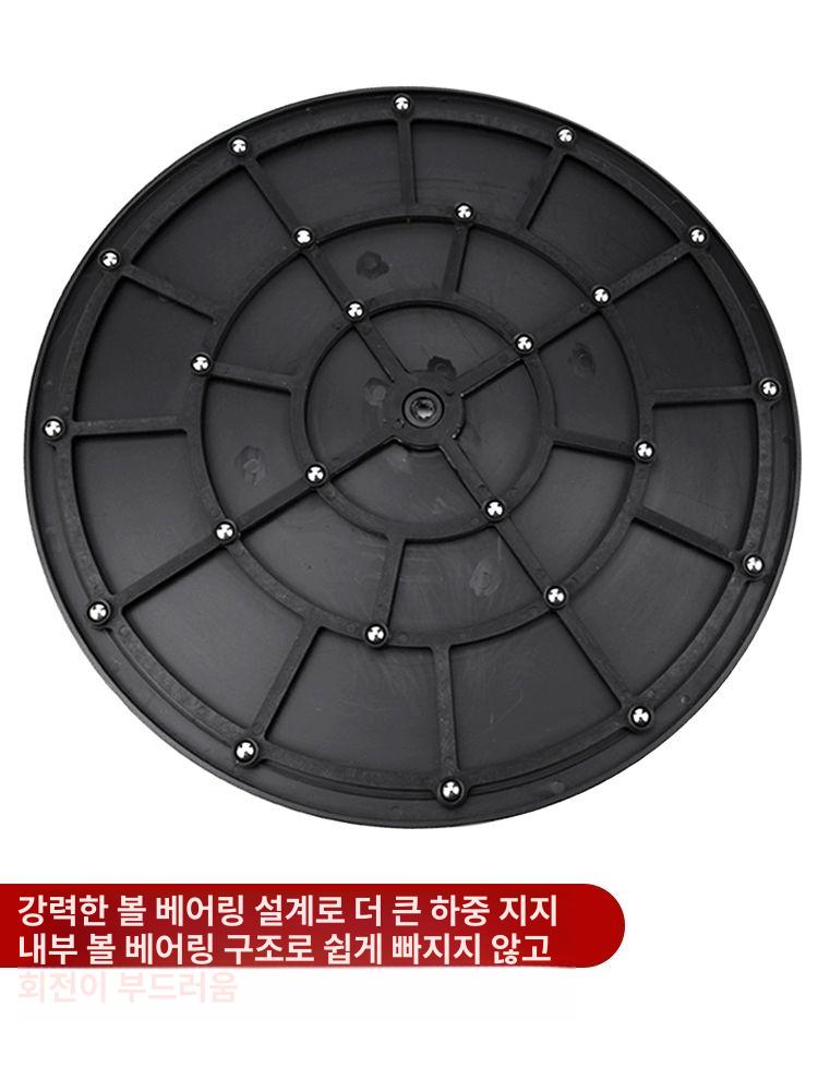 회전원판 택배 작업대 물류 박스포장 기본형 랩핑 플라스틱 8cm - 상세 이미지 4