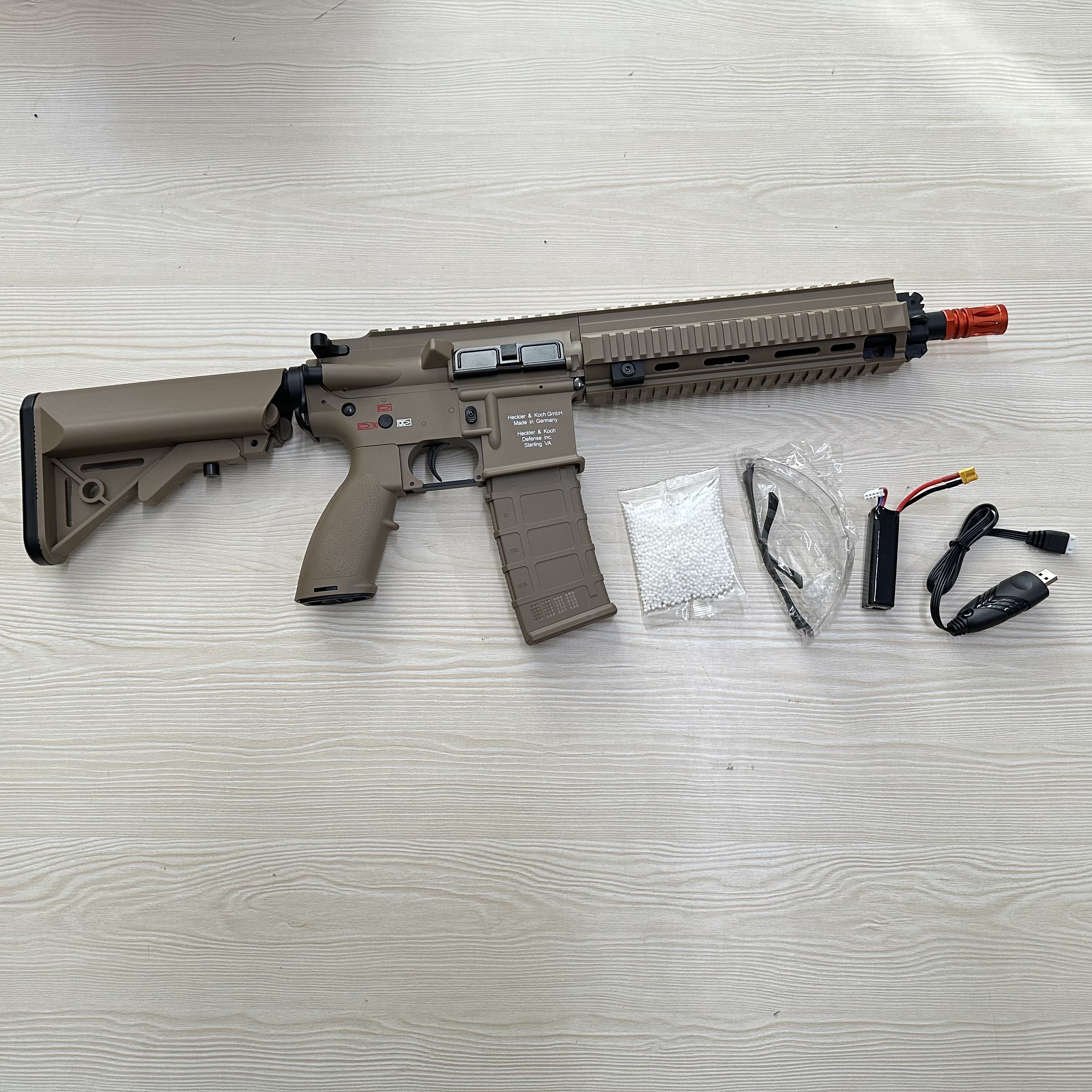 EBB HK416 ATM416 수정탄 전동건 블로우백 단발 3점사 연발 메탈 기어 파츠 이미지 4