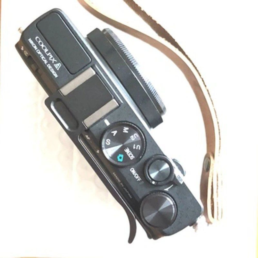 루믹스 s9 GX85 GX9 손가락 손잡이 Fuji X-A7 핸드 메탈 그립 커버 - 상세 이미지 5