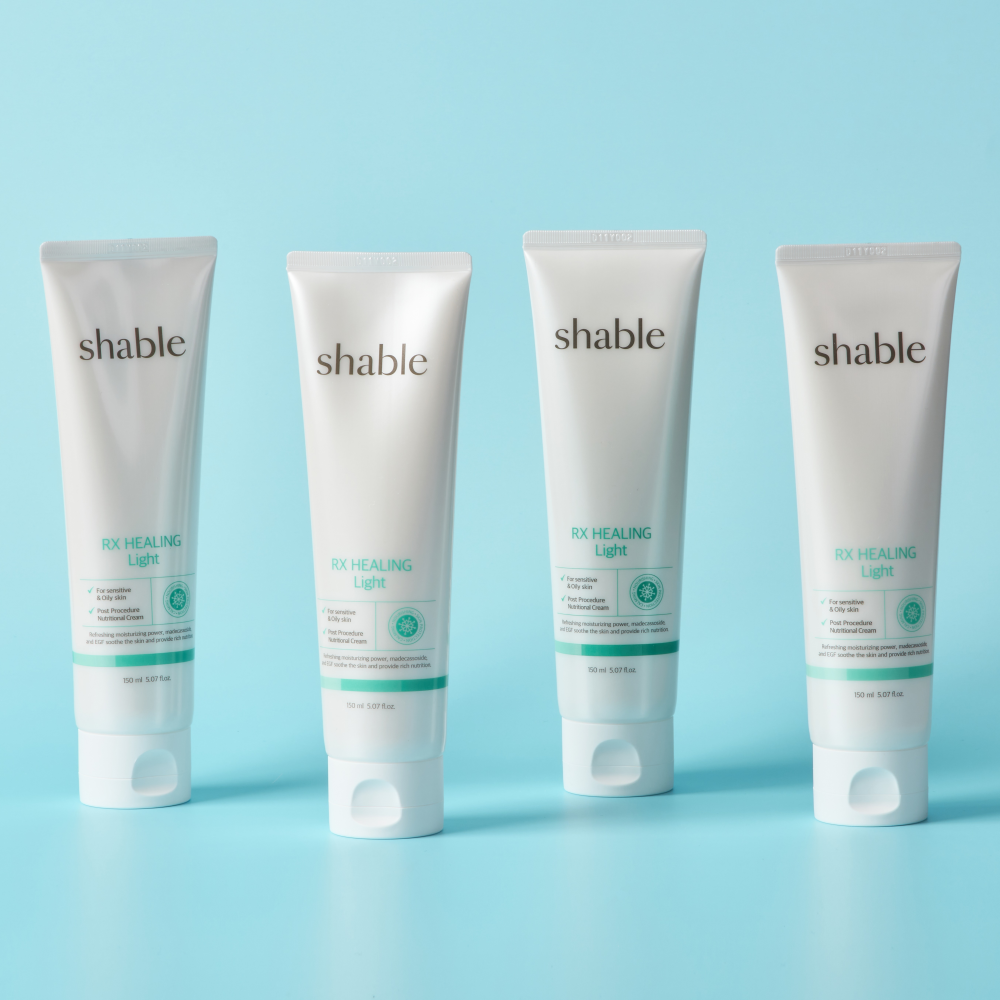 샤블 힐링 라이트 EGF 재생크림 피부과 레이저 점뺀후 수분 150ml, 2개