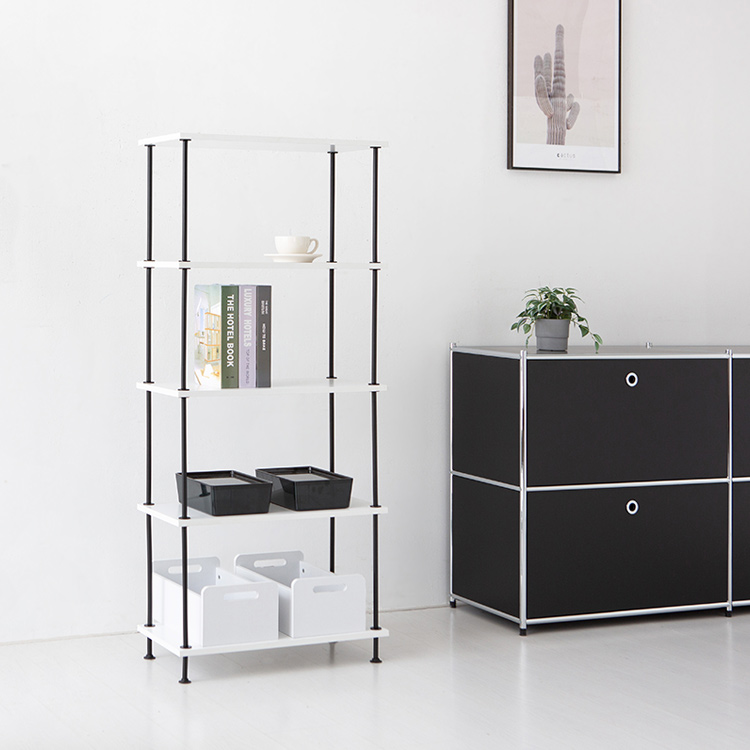 이지보 툴프리 선반 600x295x1400mm, 5단, 화이트 8568.2630 - 상세 이미지 5