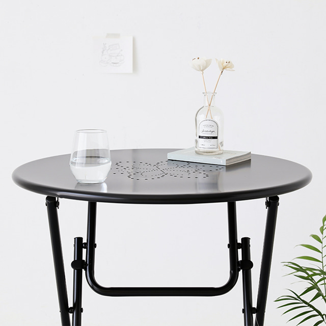 FLOWERPUNCH 접이식테이블 600x730mm, 레드 8995.1668 - 상세 이미지 4