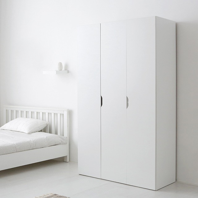 피크 3문 2단 옷장 화이트 2857.2293 1205x500x2000mm, 2단, 화이트 2857.2293 - 상세 이미지 5