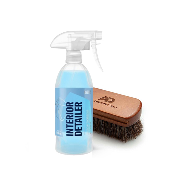 기온쿼츠 Q2M 인테리어 디테일러 500ml + AD 오토브라이트 다이렉트 레더브러쉬 - 상품 이미지