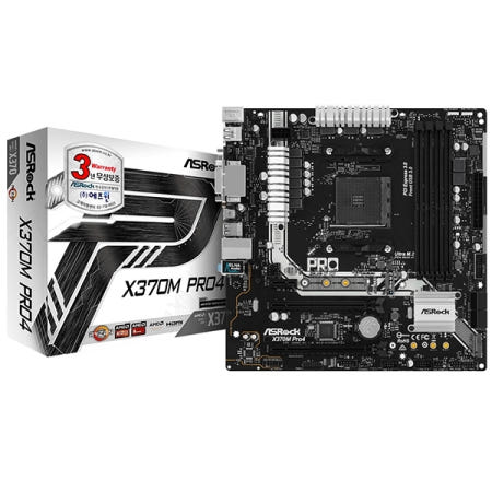 [중고][중고] ASRock X370M PRO4