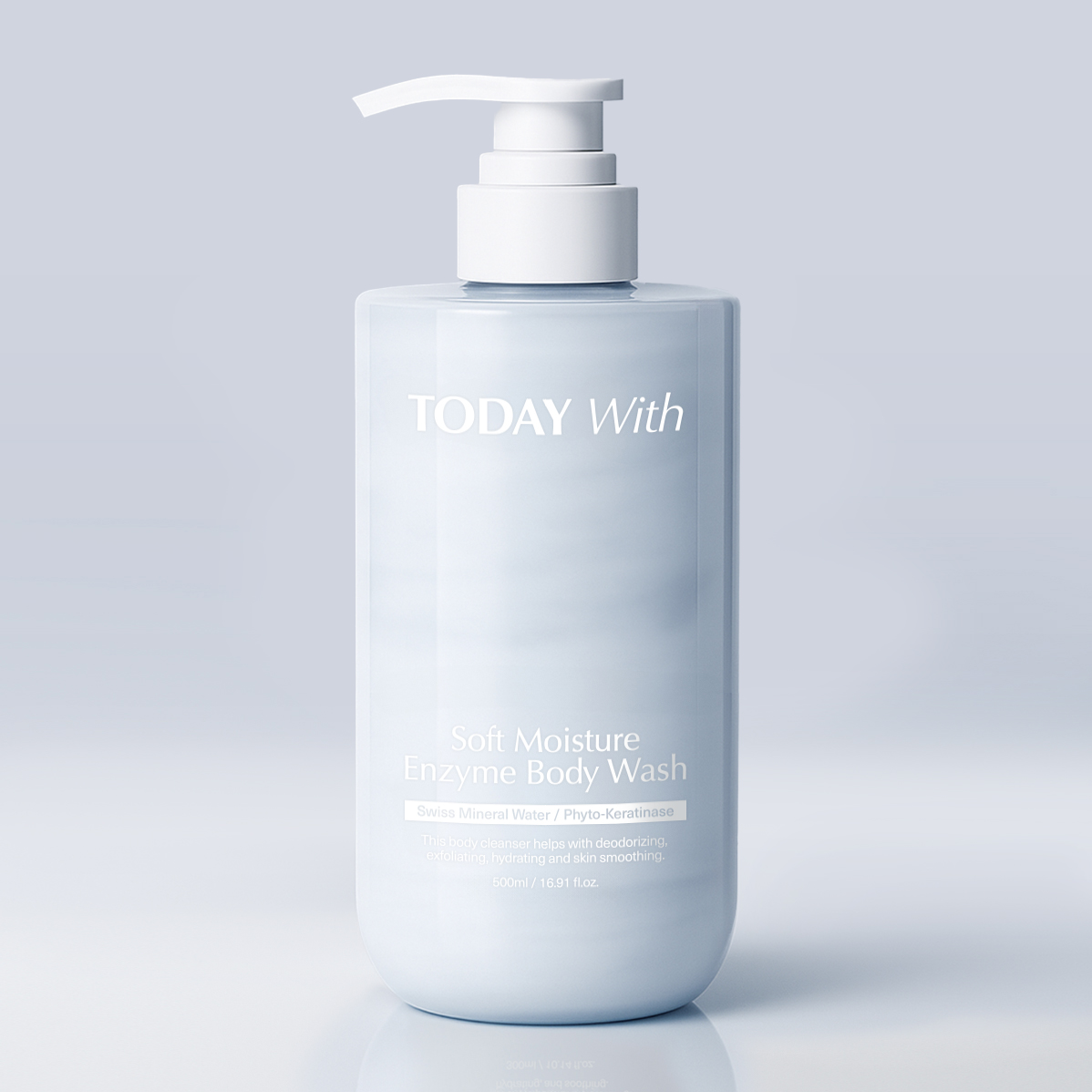 [투데이위드] 올인원 효소 각질/체취 바디워시 500ml - 상품 이미지