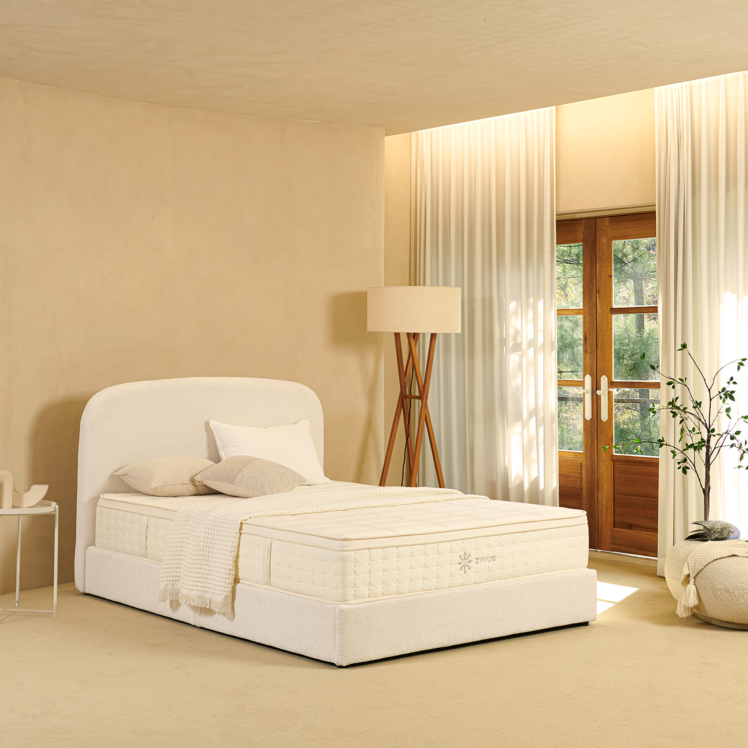 지누스 키스톤 스프링 매트리스 25cm, SS(슈퍼싱글), 하드