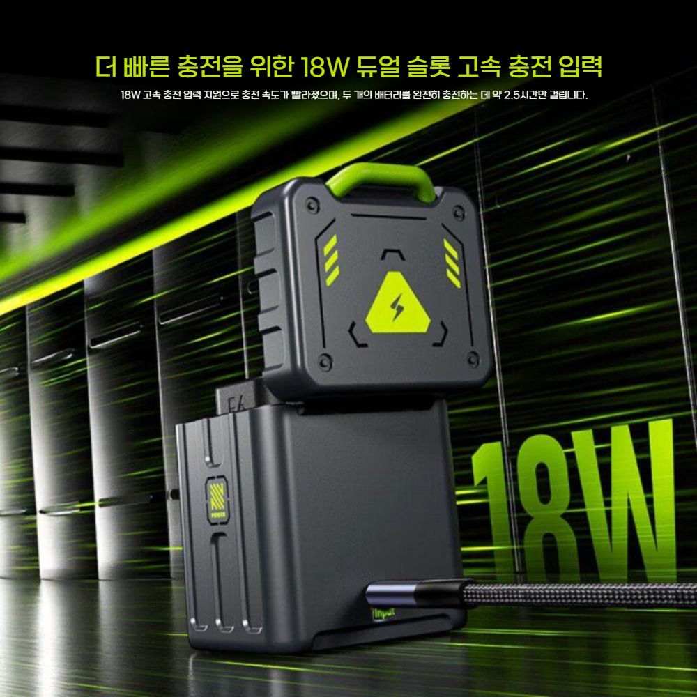 파나소닉 루믹스 S9 고속 배터리 듀얼 슬롯 충전 LCD 화면 충전기 - 상세 이미지 2