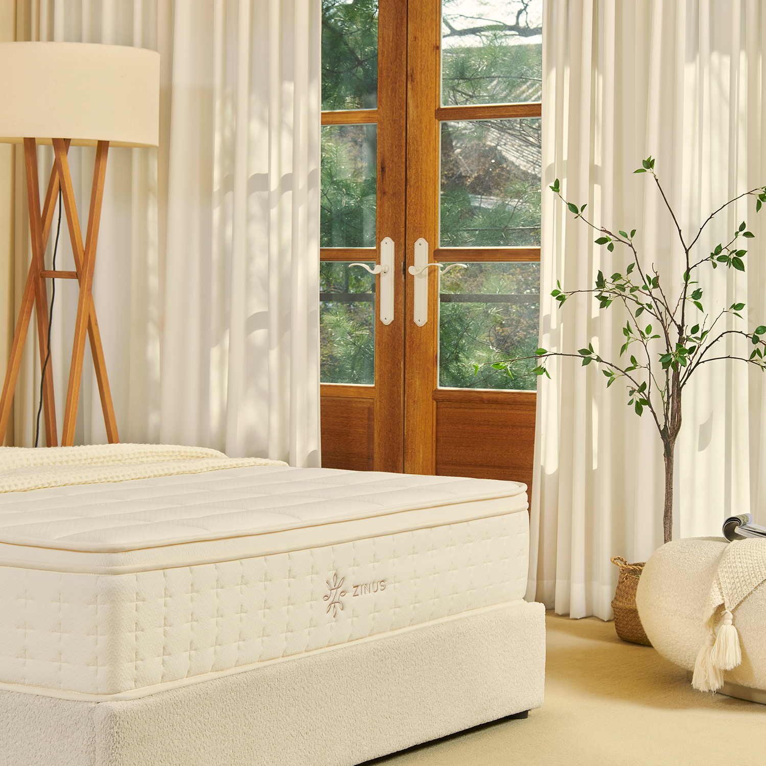 지누스 키스톤 스프링 매트리스 25cm, SS(슈퍼싱글), 하드