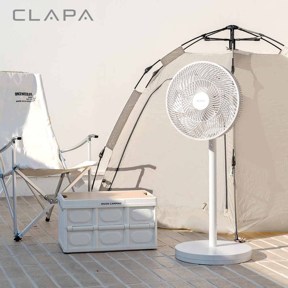 [배터리 분리형] 클래파 무선 선풍기 무소음 BLDC 스탠드 저소음 가정용