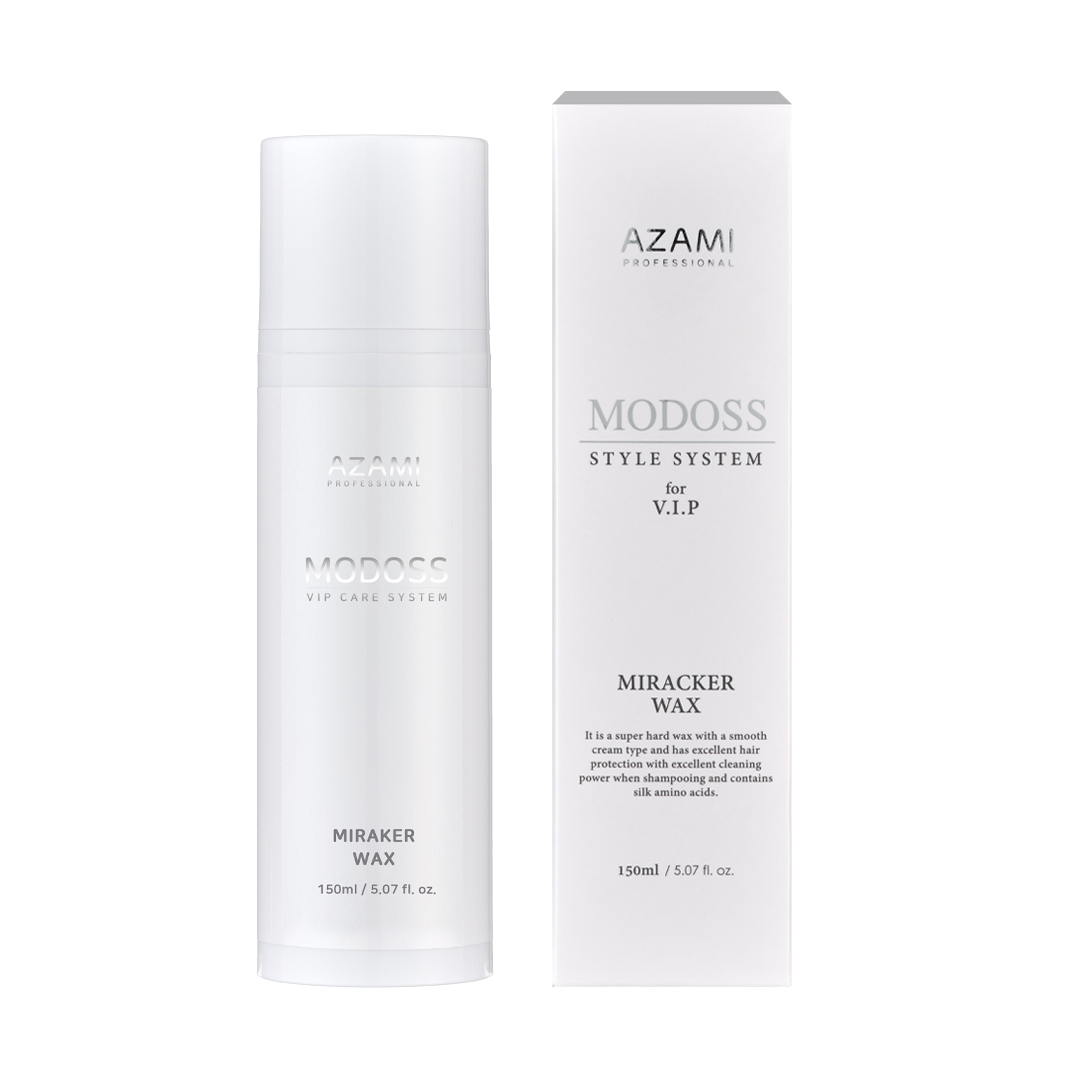 아자미 모도스 미라커 왁스 150ml 짧은머리 포마드 하드 헤어