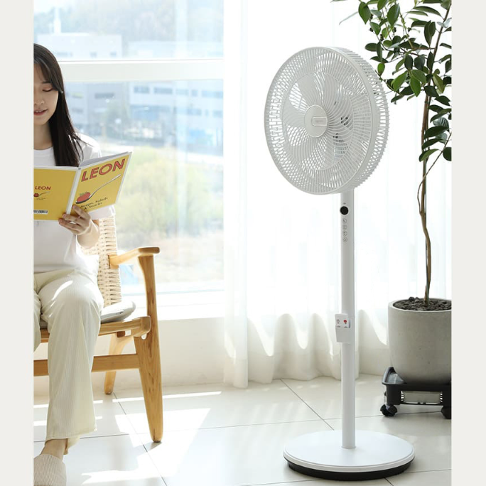 가정용조용한선풍기 35CM 저소음 무소음 리모콘 14인치 접이식선풍기 - 상세 이미지 2