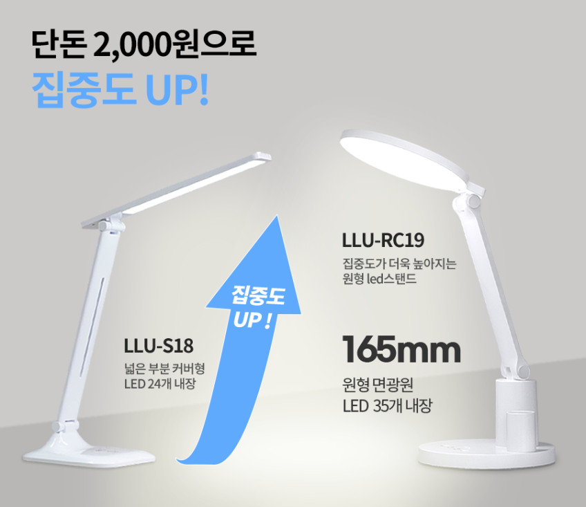레토 블루라이트 차단 LED 스탠드 학습용 책상 공부 조명 독서등 스텐드 판매처 상세 정보 이미지 2